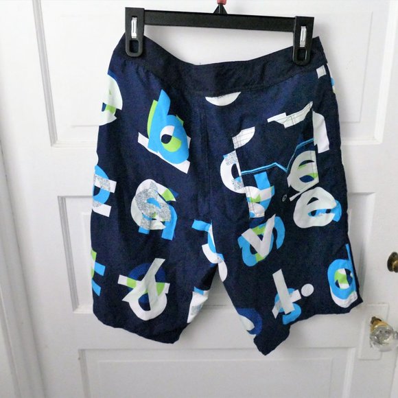 NWT Men's Diesel BMBX Swim Blue Deck Shorts size M - Picture 6 of 9